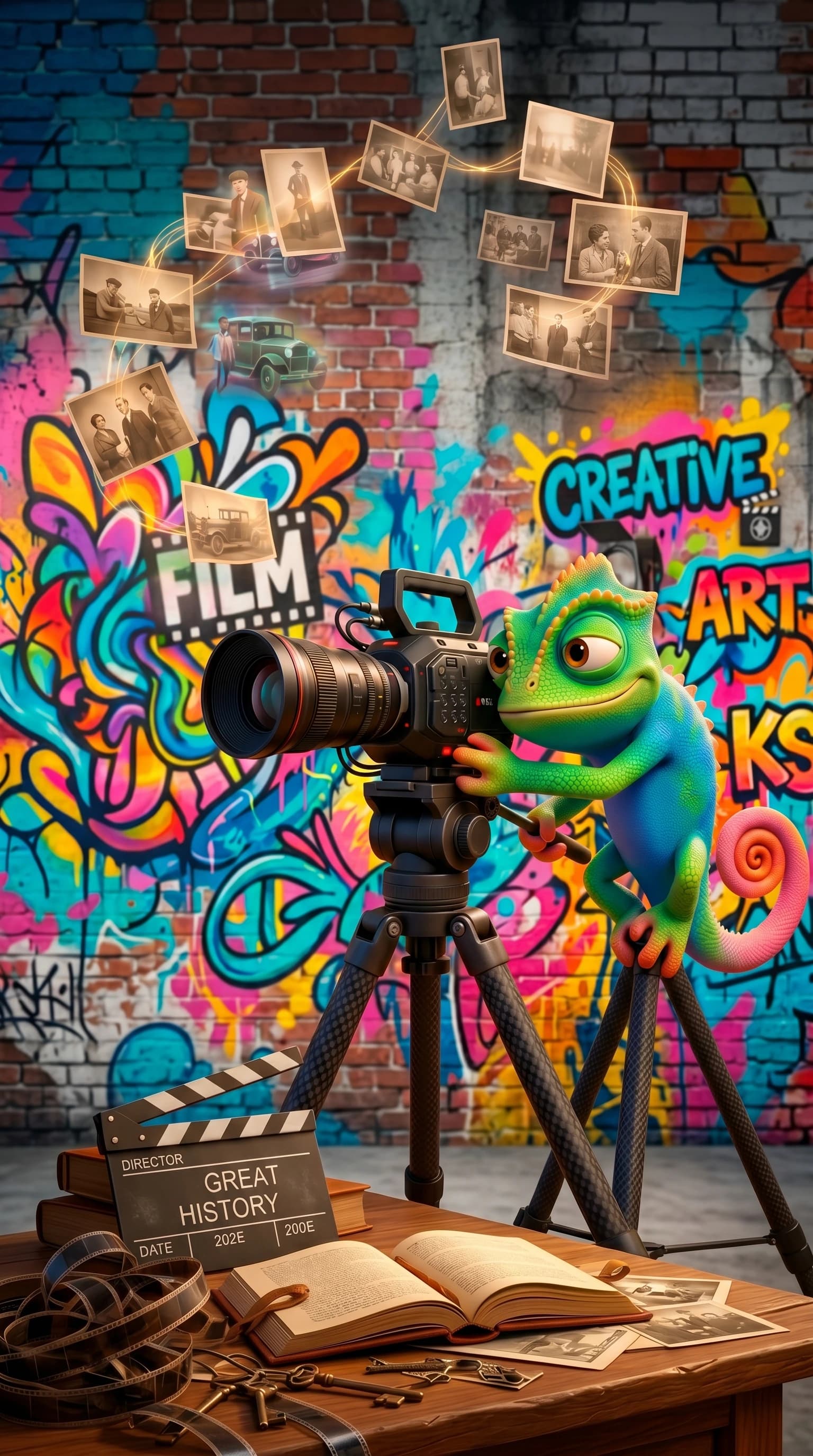 Kaméléon Studio — caméra créative